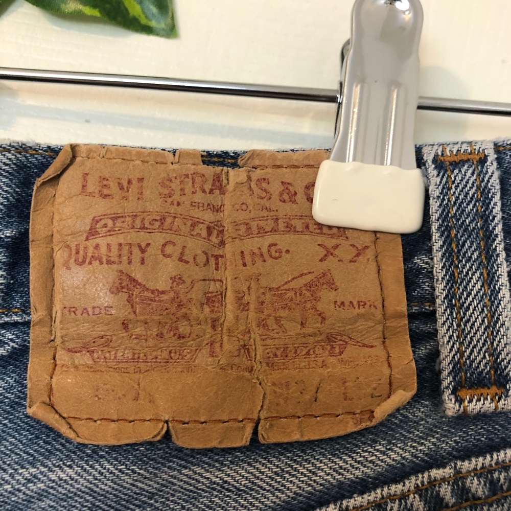 Vintage Levi’s Custom Distressed Shorts - image 4